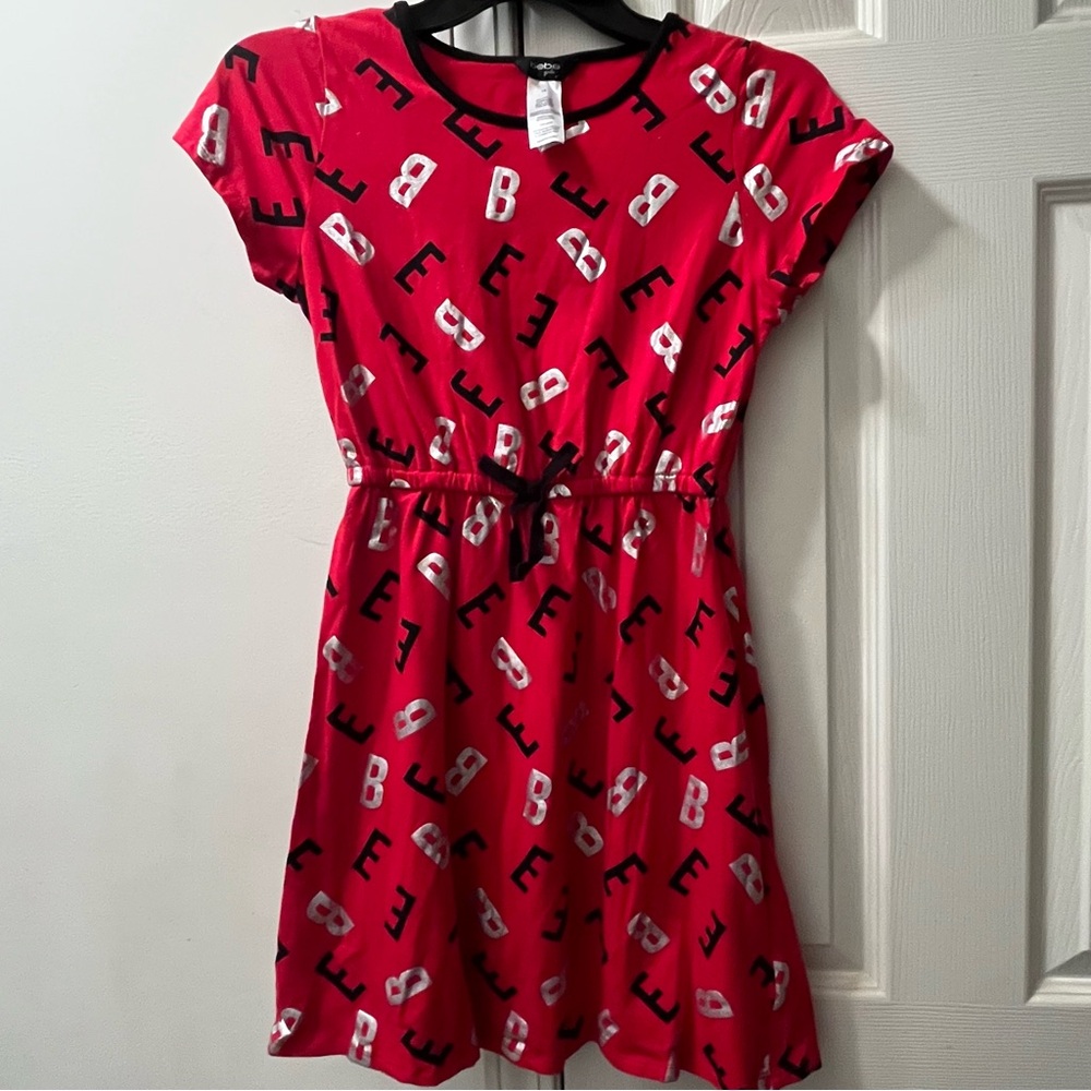 Bebe girl Red Kids Dress size 14